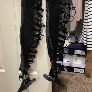 COPY - Thigh high gladiator sandals